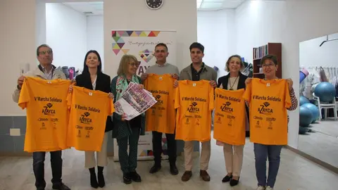 Presentación de la V Marcha Solidaria AZAYCA