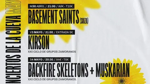 Semana Cueva Del Jazz en Vivi 30 abril, 3y 4 de mayo