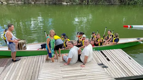 Actividad del Barco Dragón de AZAYCA