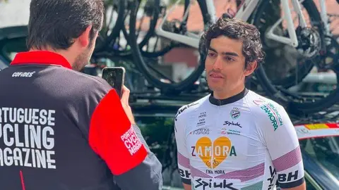 El ciclista madrileño Jorge Gálvez, del Zamora Enamora