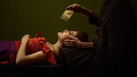 Aigul Akhmetshina in Damiano Michielettos Carmen, The Royal Opera ©2023 Sebastian Nevols