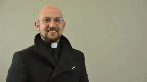 El sacerdote Héctor Galán Calvo, Arcipreste de Sayago, capellán del Complejo Asistencial de Zamora y recién encargado de la capellanía de Luz y Vida