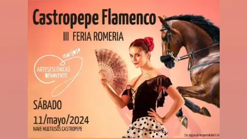 cartel Castropepe flamenco