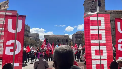 Manifestación 1 de Mayo en la Plaza Mayor_8