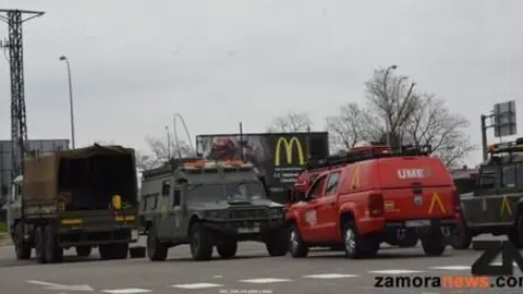 Ejército y UME en el CCValderaduey