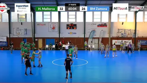 (552) L'ARANCINA HANDBOL MALLORCA - BM ZAMORA ENAMORA  DH Plata Masc.  Jornada 29