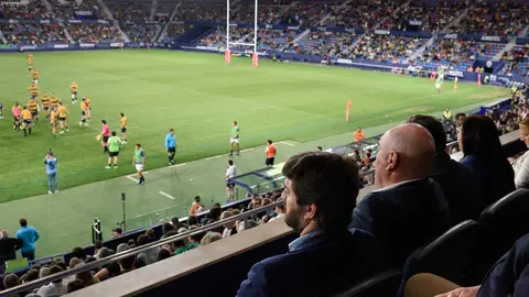 El vicepresidente de la Junta asiste a la final de la Copa del Rey de rugby