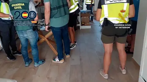 Detenidos drogas de síntesis. Fotografía: Guardia Civil