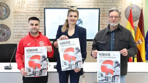 presentación campeonato de Kárate