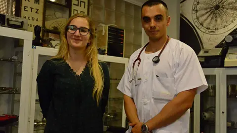 Estela Bajo e Iker Álvarez, dos de los 17 nuevos MIR pertenecientes a la promoción 2024