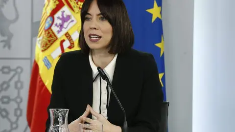 La ministra de Ciencia, Innovación y Universidades, Diana Morant, durante la rueda de prensa posterior al Consejo de Ministros | Pool Moncloa/José Manuel Álvarez