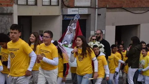 Divina Providencia ofrenda floral
