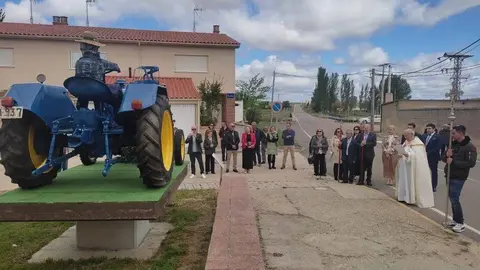 Monolito Peleas de Abajo. Imagen Diputación