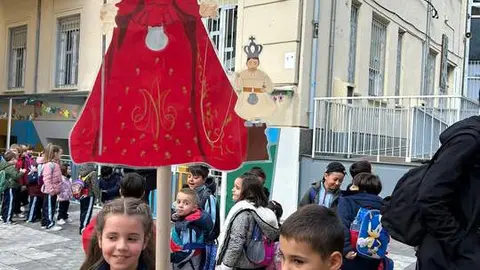 Romería de los escolares de la Medalla Milagrosa. Fotografía: CEDIDA