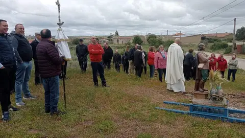 Festividad de San Isidro Labrador en Fresno de Sayago. Fotografía: CEDIDA