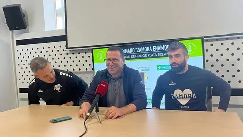 última RP Diego Soto y Pablo Cubillas en el balonmano Zamora 