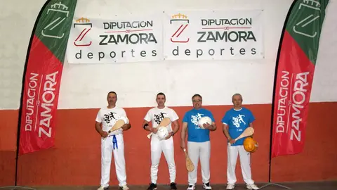 Segunda jornada en el Campeonato de Pelota de la Diputación