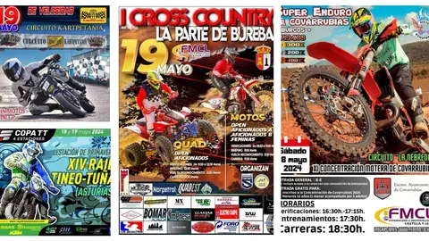 Agenda deportiva motociclista