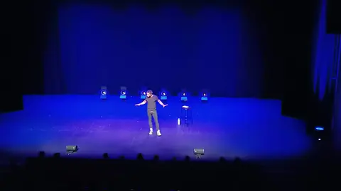 Dani Rovira durante el show 'Vale la Pena' en el Ramos Carrión