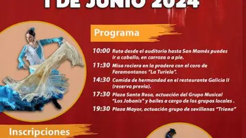 cartel feria rociera Tábara