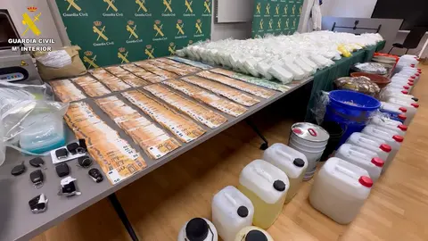 Laboratorio desmantelado en San Sebastián