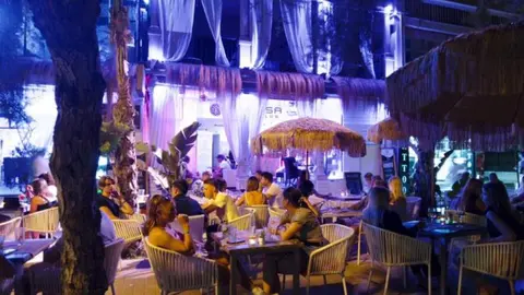 Imagen de archivo del restaurante afectado por el derrumbe