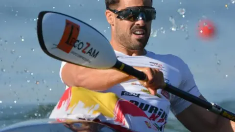 El zamorano Carlos Garrote en la última prueba disputada que le ha dado el pase al Campeonato del Mundo