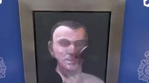 Cuadro de Francis Bacon recuperado por la Policía Nacional