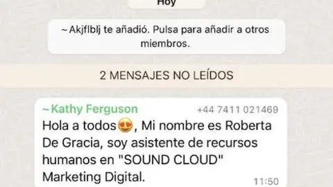 Falsas ofertas de trabajo