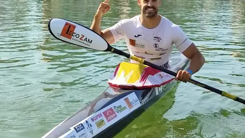 Carlos garrote CAMPEÓN & Del k1-200m