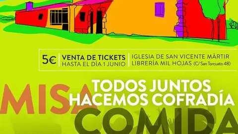 cartel Jornada de Convivencia de la Real Cofradía de Nuestra Madre de las Angustias