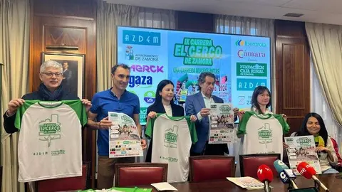 presentación carrera el Cerco de Zamora 