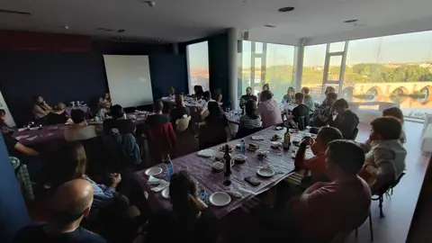La Santa Merienda durante la jornada dedicada a la Virgen de la Concha