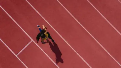 Atleta. Fotografía de archivo