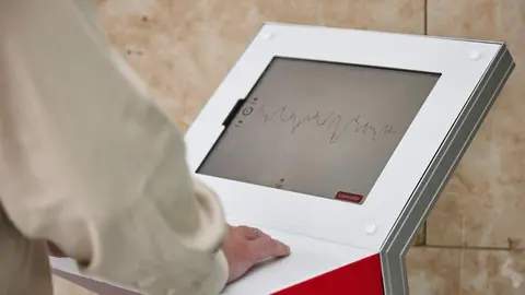 Uno de los Puntos de Salud de Pulso Vital instalados en la ciudad de Zamora