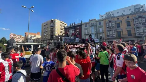 Zamora CF celebra el ascenso