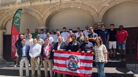 La Diputación de Zamora recibe al Zamora CF 