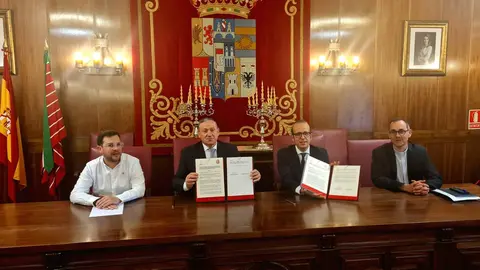 firma de convenio entre la Diputación de Zamora y la Diócesis