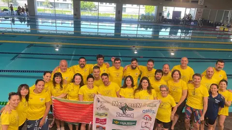 equipo Natación Zamora