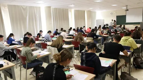 Arranque exámenes EBAU en el Campus Viriato