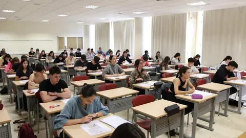 Arranque exámenes EBAU en el Campus Viriato