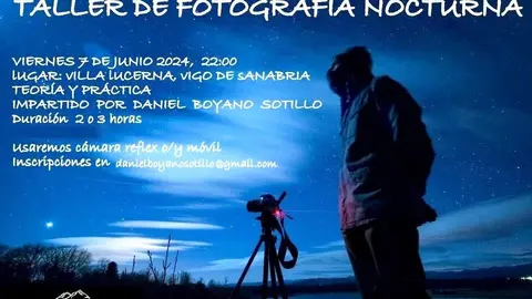 Taller de fotografía nocturna