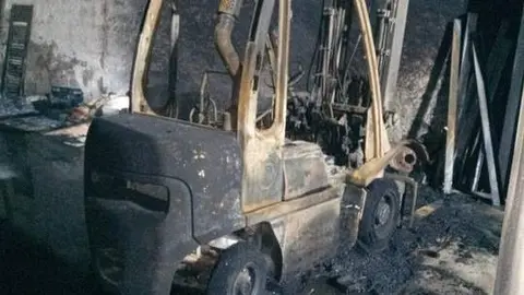 incendio nave Pedralba de la Padreria 1