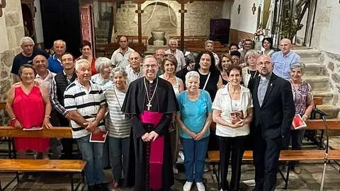 El Obispo de Zamora visita Moraleja de Sayago y Mayalde en su segunda jornada pastoral