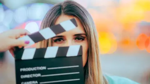 Actriz. Fotografía de archivo