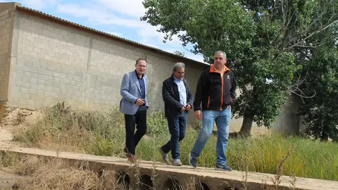 El subdelegado del Gobierno visita Cerecinos de Campos