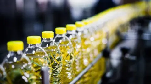 Aceite de girsalo. Fotografía de archivo