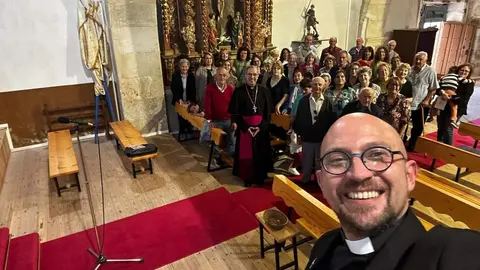 Visita pastoral a Fresno de Sayago. Fotografía: Diócesis de Zamora