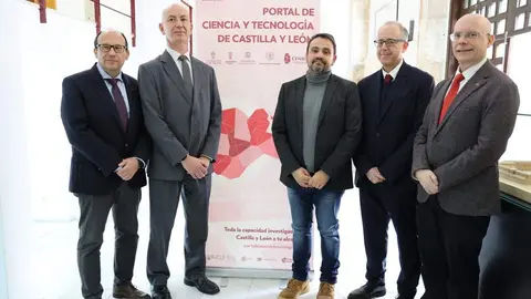 presentación del portal de ciencia y tecnología de CyL. Imagen UBU
