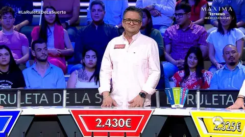 Manuel, natural de Granja de Moreruela, en la Ruleta de la Suerte